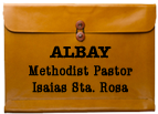 Methodist Pastor Isaias Sta. Rosa