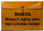 Women’s rights advocate Liezelda Cunado