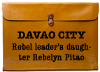 Rebel leader’s daughter Rebelyn Pitao