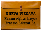 Human rights lawyer Ernesto Salunat Sr.