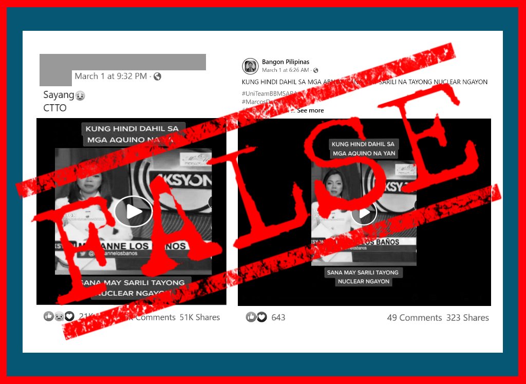 #VERAfied: TikTok video revives FALSE claims on BNPP, Marcos wealth 