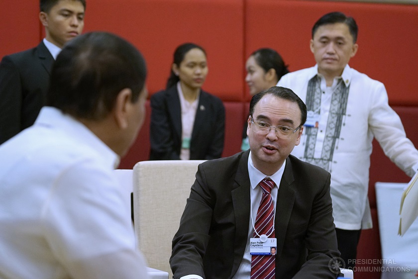 Foreign Secretary Alan Peter Cayetano during President Duterte's Moscow visit. Malacañang photo..jpg