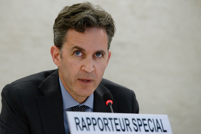 David Kaye,Special Rapporteur on the promotion and protection of the right to freedom of opinion and expression David Kaye. UN Photo by Jean-Marc Ferré.jpg