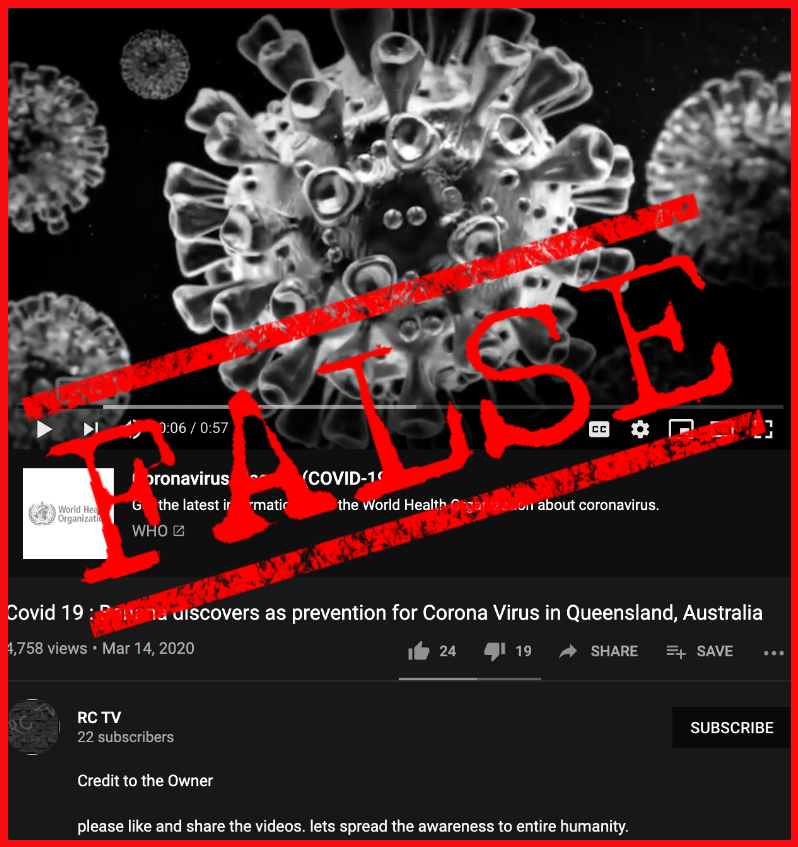 VERA FILES FACT CHECK: Videos claiming Australian scientists say bananas can ‘prevent’ COVID-19 FALSE