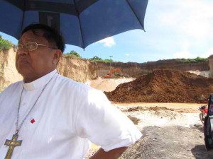Bishop challenges pro-mining officials: Live in mining-ravaged areas
