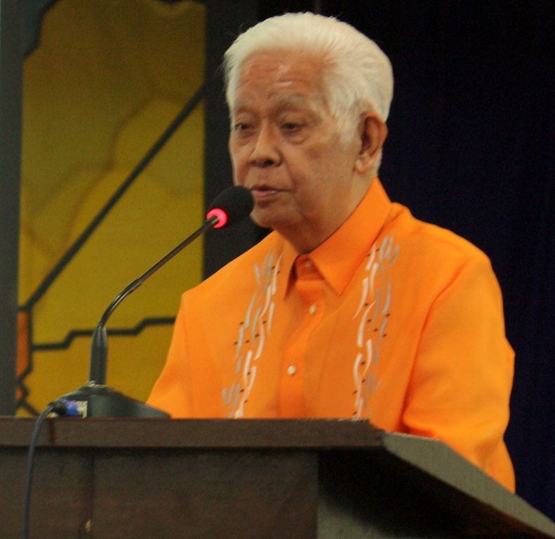 Comelec Chairman Sixto Brillantes. Photo by MIKHA FLORES.