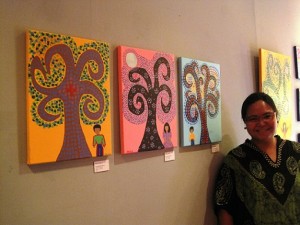 Lawyer and painter Kay Malilong Isberto