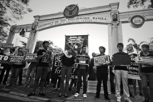 protesters