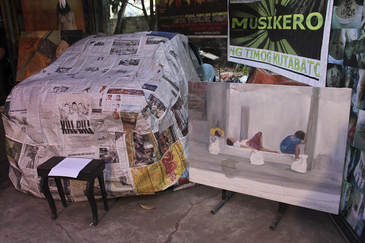 South Cotabato activist jabs at politics through art