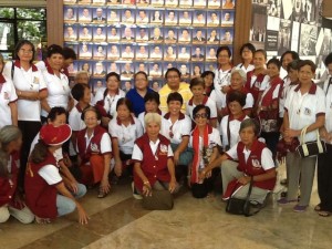 Members of Senior Citizen Party-list pose for a photo at the House of Representatives. Photo from their Facebook page