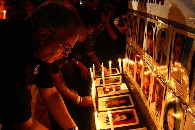 Maguindanao massacre victims remembered. Photo by VINCENT GO