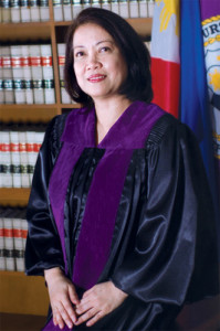 Chief Justice Maria Lourdes Sereno. Photo from Supreme Court website