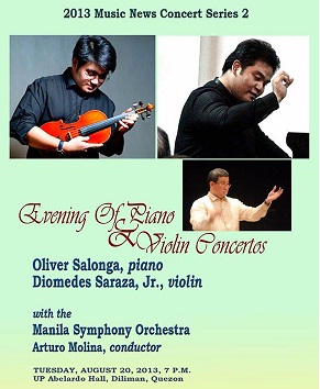Poster of August 20 concert