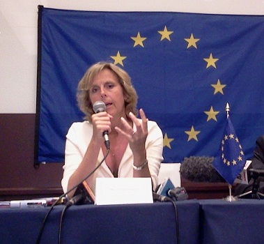EU Commissioner for Climate Action Connie Haadegard