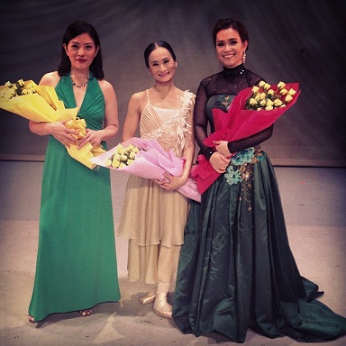  Cecile Licad, Lisa Macuja Elizalde and Lea Salonga (FB photo by Michael Miguel)