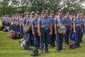 One hundred twenty five policewomen will be serving be serving in Lanao del Sur. Photo by ARTHA KIRA PAREDES 