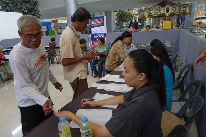 The accessible polling place in SM City General Santos. Photo by Bong S. Sarmiento/MindaNews
