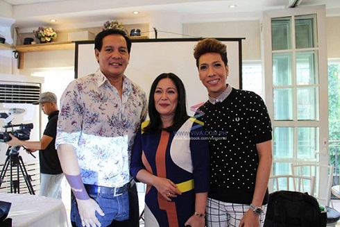 Vice Ganda with Maricel soriano and Joey Marquez
