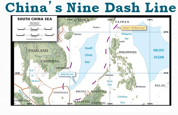 China's 9-dash line