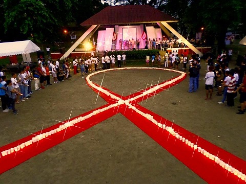 Red Ribbon - the symbol of HIV prevention