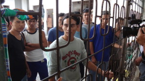 The 12 Vietnamese poachers are detained at the Sulu provincial jail. Photo by K.A.K. PRODUCTIONS