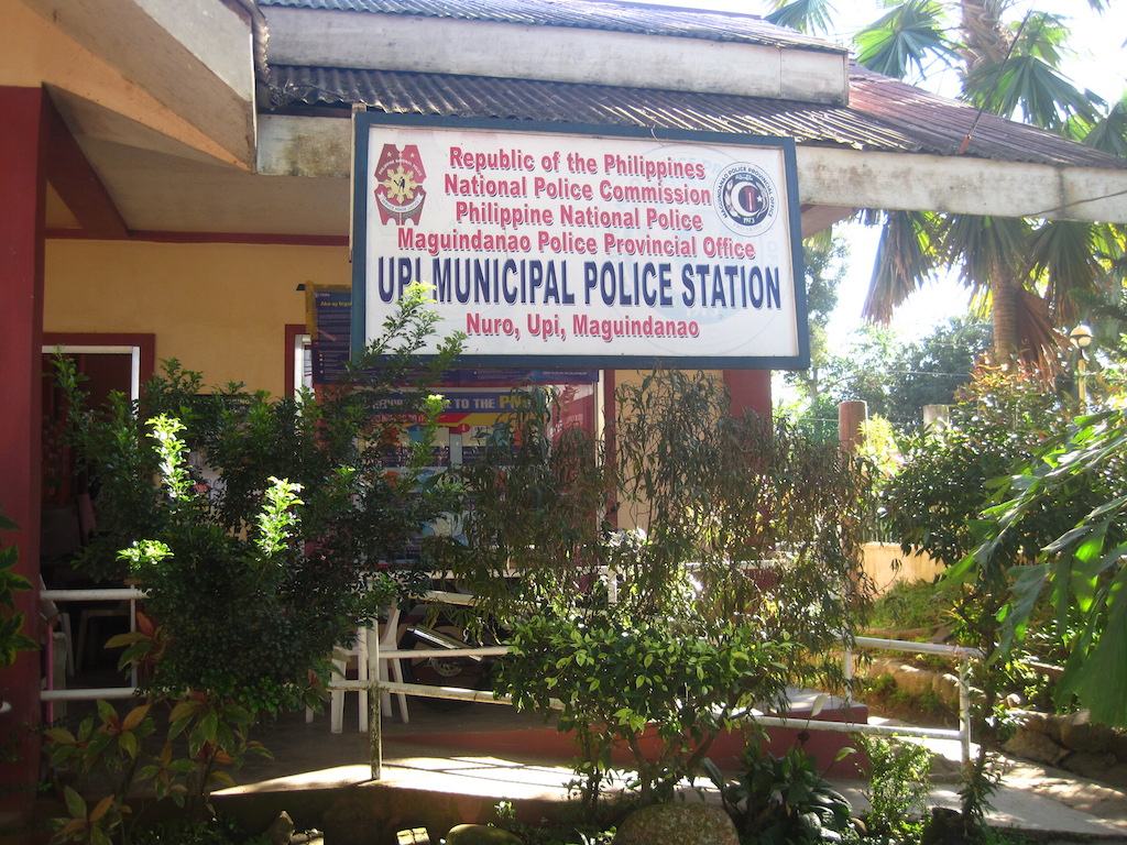Upi Municipal Police Station. Photo by JAKE SORIANO