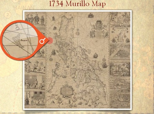 Panacot in Murillo map. From Justice Carpio's lecture.