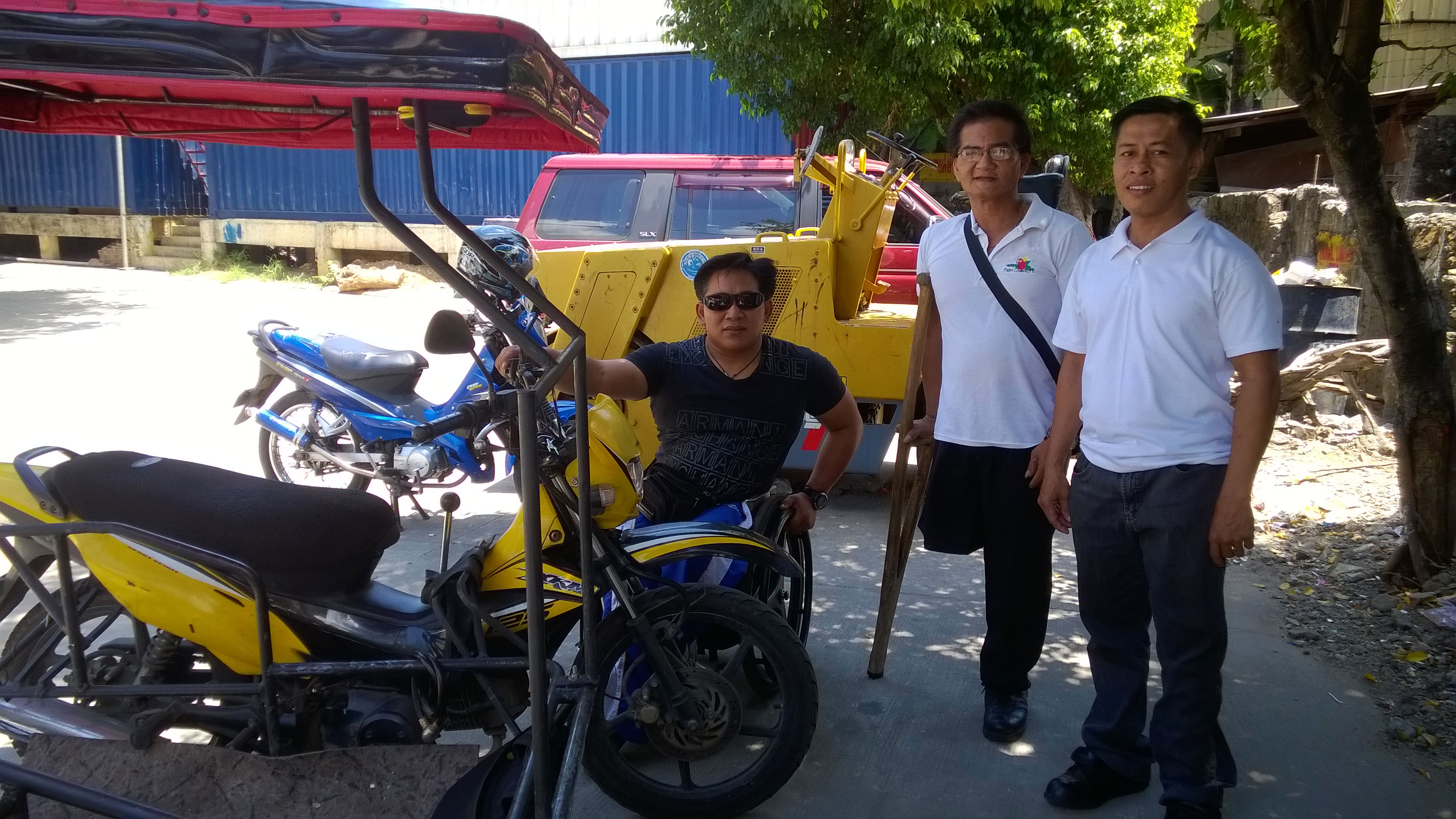 JAJEV Industry’s founders (from left) Juanito Mingarine, Efren Fernandez and Joseph Asoque. Photo by Danica Uy