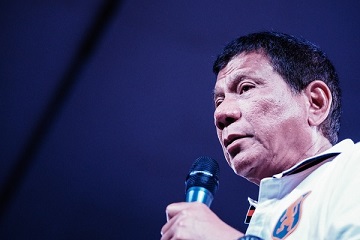 Presidential candidate Rodrigo Duterte