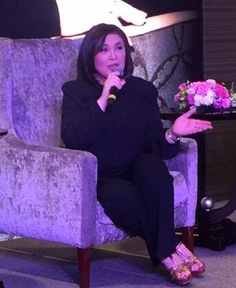 Sharon Cuneta on her coming concerts: she has evolved as a singer and as an actress.