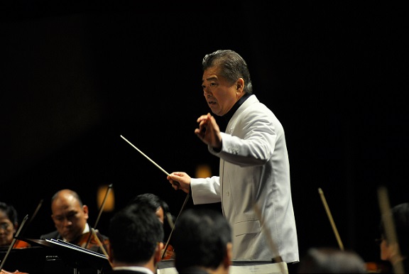 . Conductor Yoshikazu Fukumura. Good programming is attracting informed audiences.