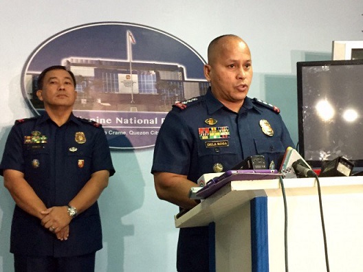 PNP Chief Ronald de la Rosa, File photo.