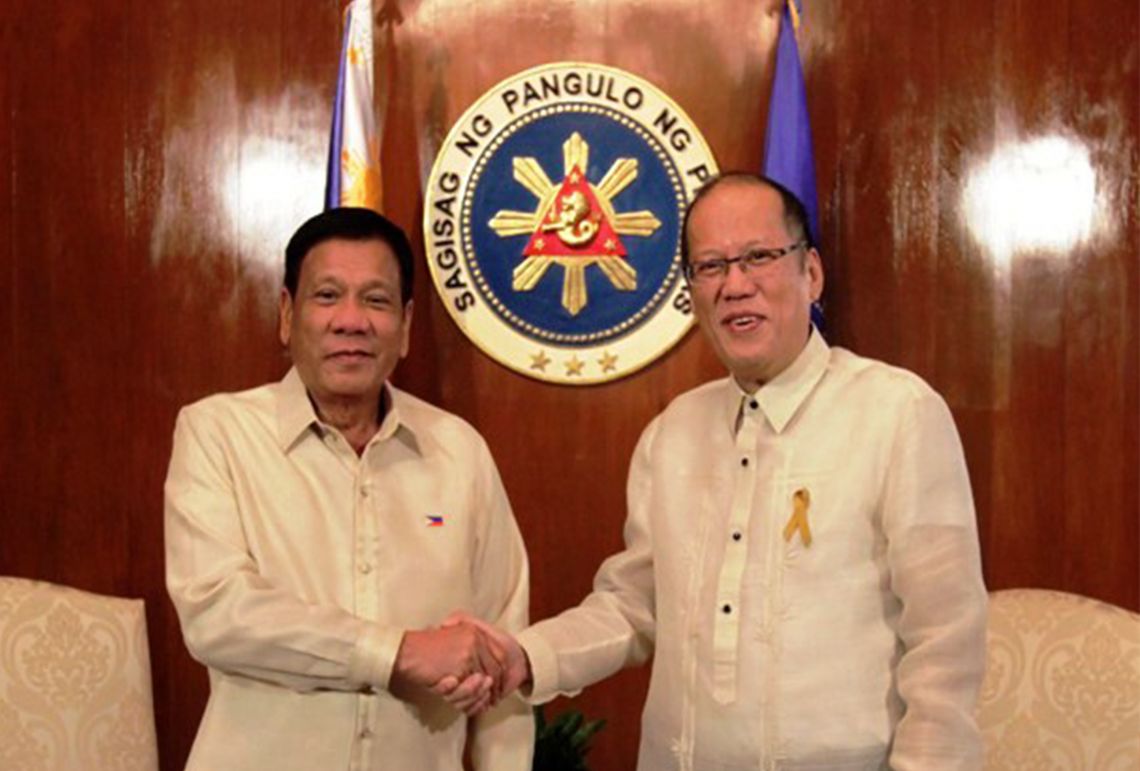 Duterte and Aquino