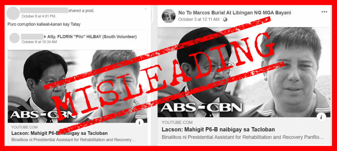 ​VERA FILES FACT CHECK: Netizens MISLEAD with 4-year-old report on alleged Yolanda fund ‘corruption’