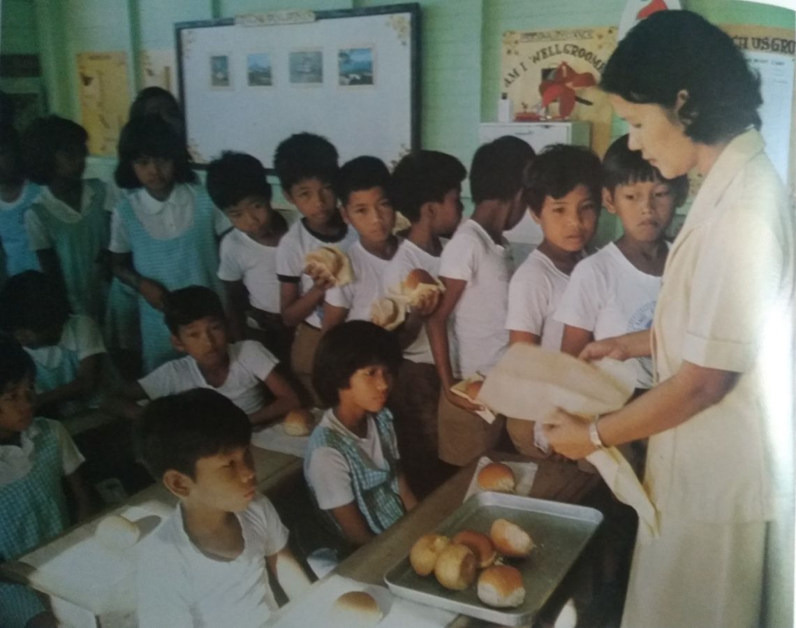 Nutribun as part of the feeding program in public elementary schools