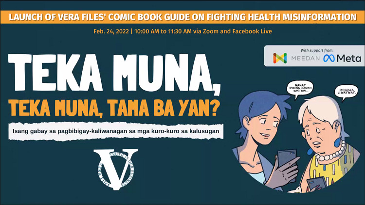 VERA Files Health Comics launch