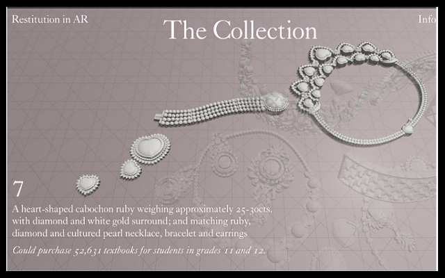 The Collection of Jane Ryan and William Saunders: Jewelry in Augmented Reality by Pio Abad