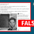 VERA FILES FACT CHECK: Imee Marcos falsely claims Marcos Sr. led WWII guerilla unit, awarded U.S. war medals