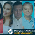 Senatorial candidates: Hontiveros, Legarda, Trillanes, Villanueva, Zubiri