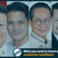 Senatorial candidates: Marcoleta, Padilla, Panelo, Pinol