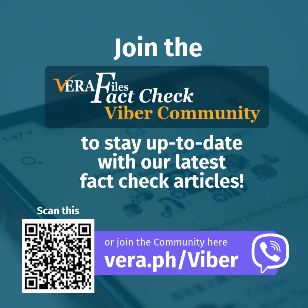 VERA Files Fact Check Viber Community