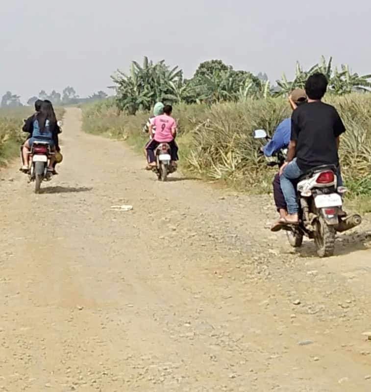 The habal-habal is now a familiar sight on rough roads in Bukidnon.