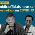 VERA FILES FACT CHECK YEARENDER: Ang papel ng administrasyong Duterte sa COVID misinformation