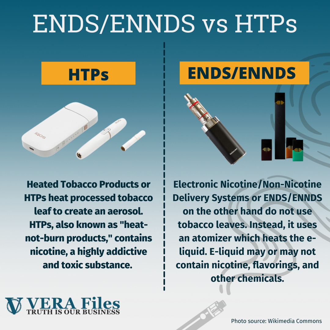 ENDS/ENDDS vs HTPs