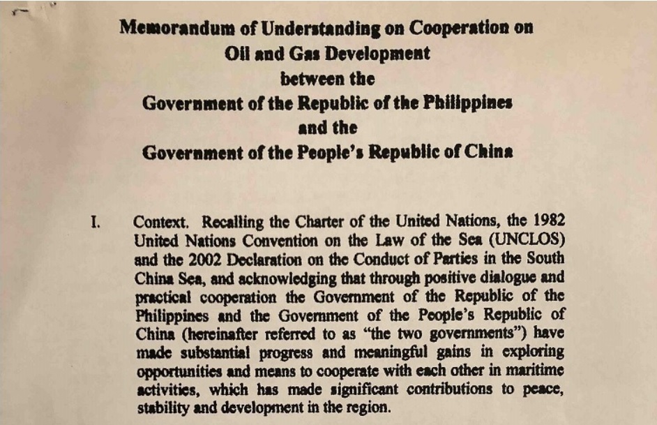 Energy crisis looms as PH drops joint oil and gas exploration with China 