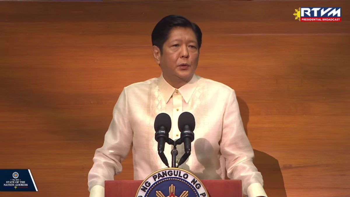 Marcos lays down plans, skips key issues in first SONA