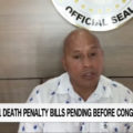 Bato on death penalty