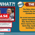 VERA FILES FACT CHECK: Post about Raoul Manuel’s arrest and Sandro Marcos’ outburst FALSE