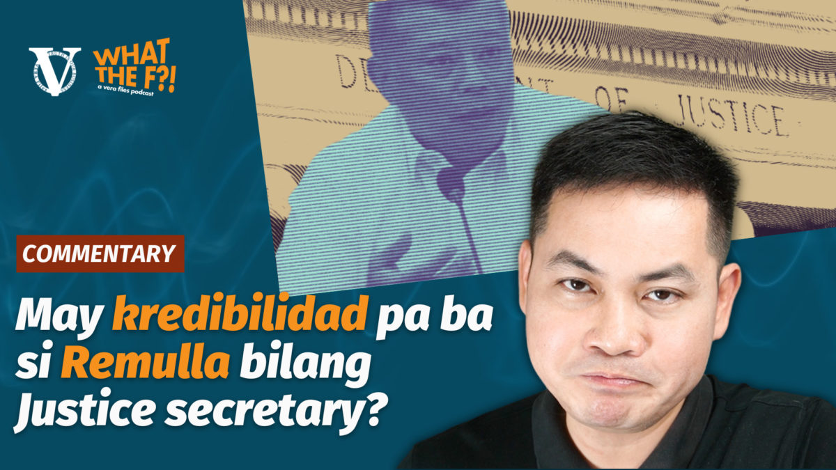 CE podcast: May kredibilidad pa ba si Remulla bilang Justice secretary?