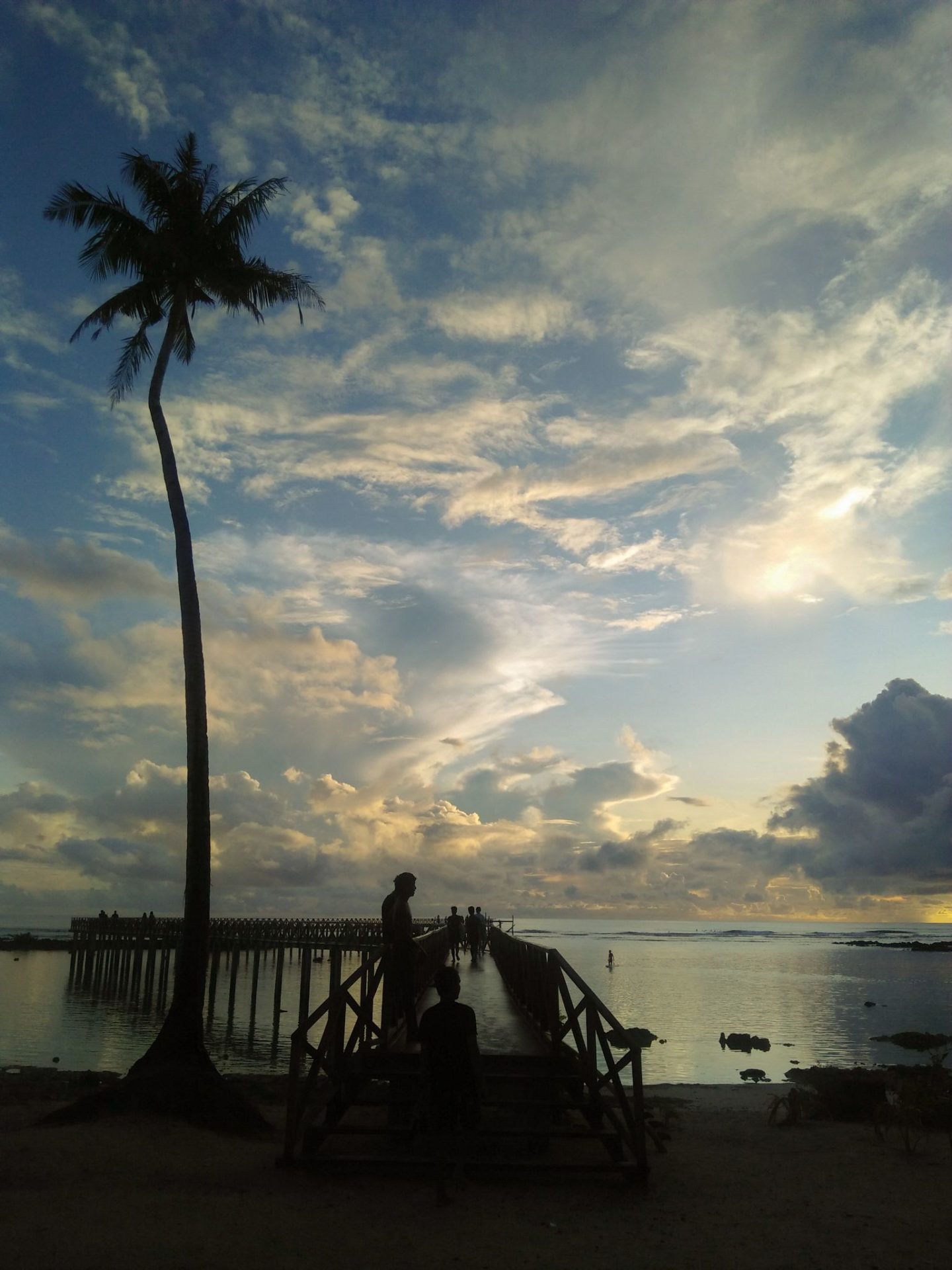 sunrise at Cloud 9, Siargao